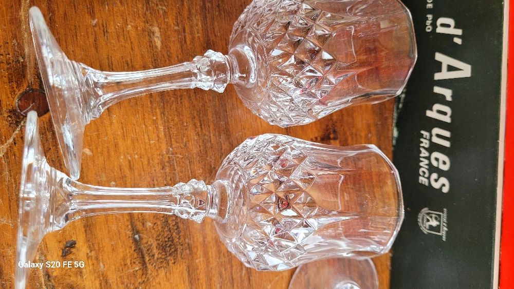 Декоративни чаши оловен кристал Longchamp  Франция