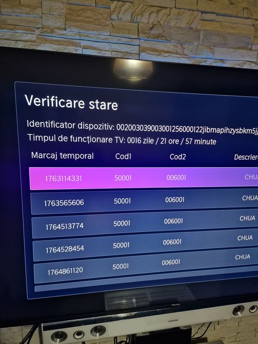 Televizor Hisense QLED 65E7KO 164cm( NOU 15 ZILE)
