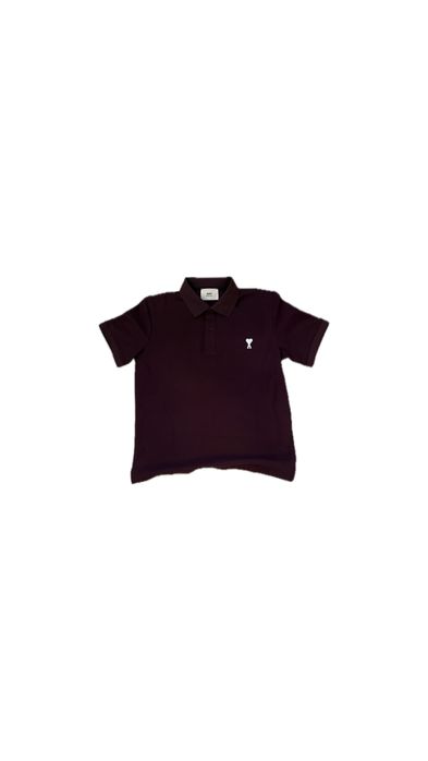 Тениска с яка Ami