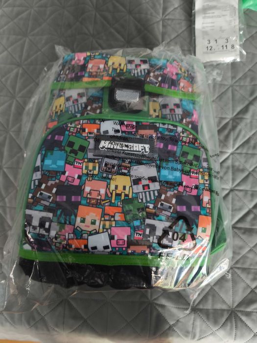 Ученическа раница Minecraft Ergonomic