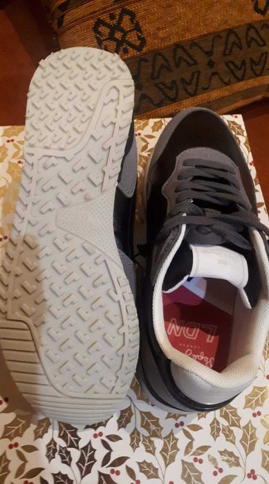 Pepe Jeans сникърси в черно и сиво