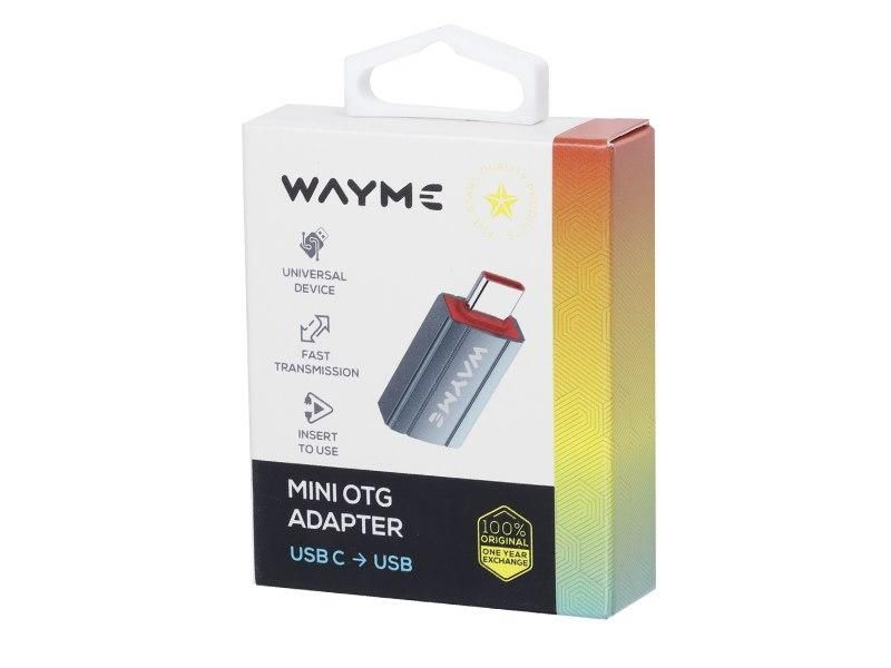 адаптер wayme otg от usb-c към usb а carmotion 63058