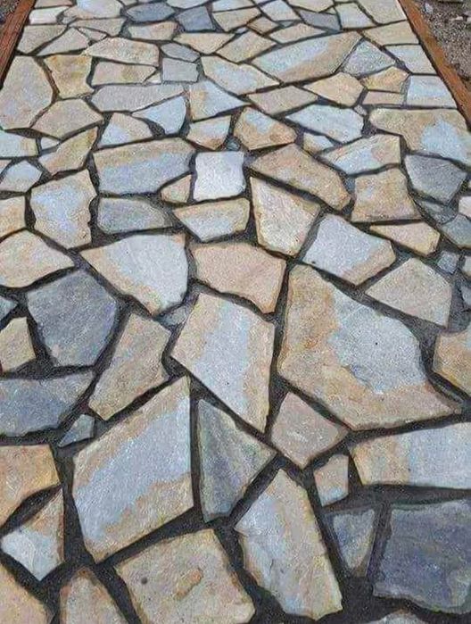 Piatra naturala de munte si montaj