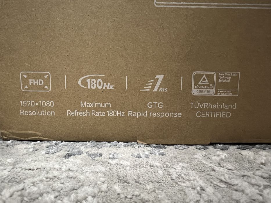 Xiaomi g24i 180гц,1мс