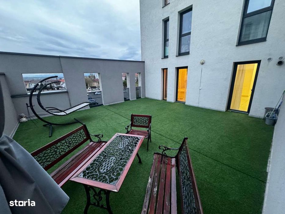 Ap 2 dormitoare NOU cu TERASA 60 mp centru City Residence /mall et 1