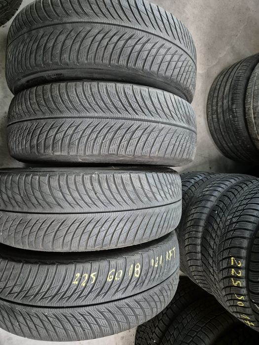 4 anvelope iarna  Runflat Michelin Pilot Alpin 5  225 60 18