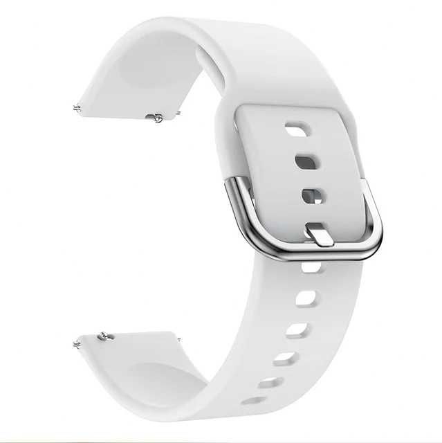 Curea silicon 20mm ceas Amazfit GTS 3/2/2e GTS 2 Mini/Pro GTR 42mm