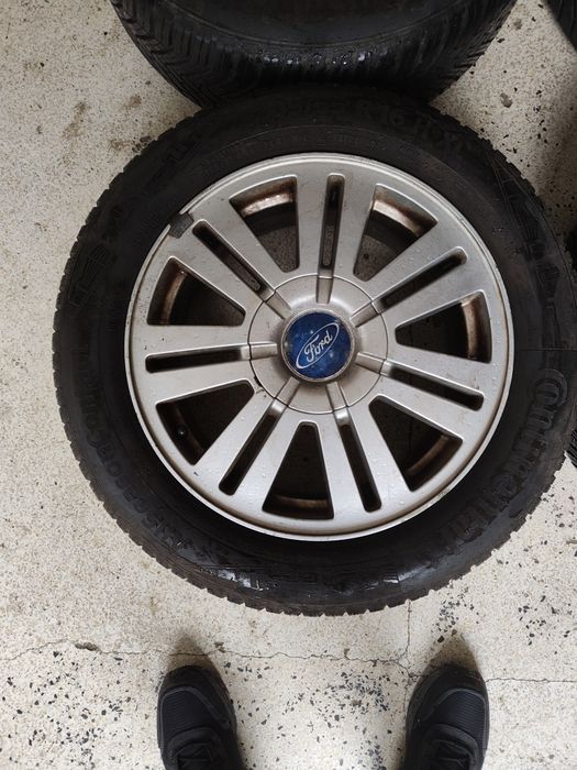 Оригинални джанти 16" за Ford C-Max, Focus,всесез. гуми Continental