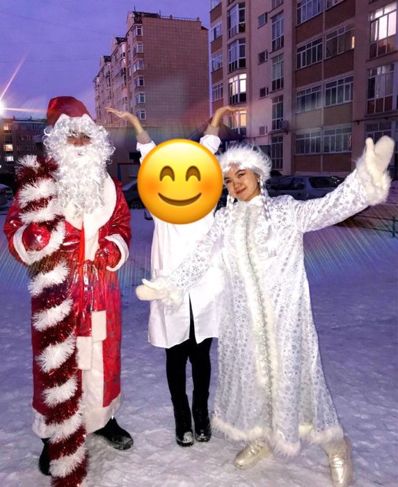 Костюмы деда мороза и снегурочки