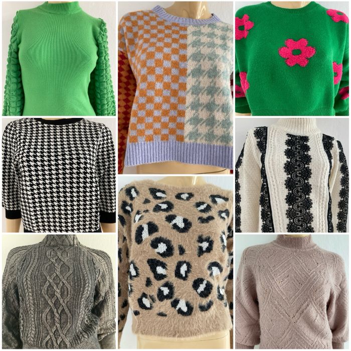 Pulovere calduroase cu print- femei