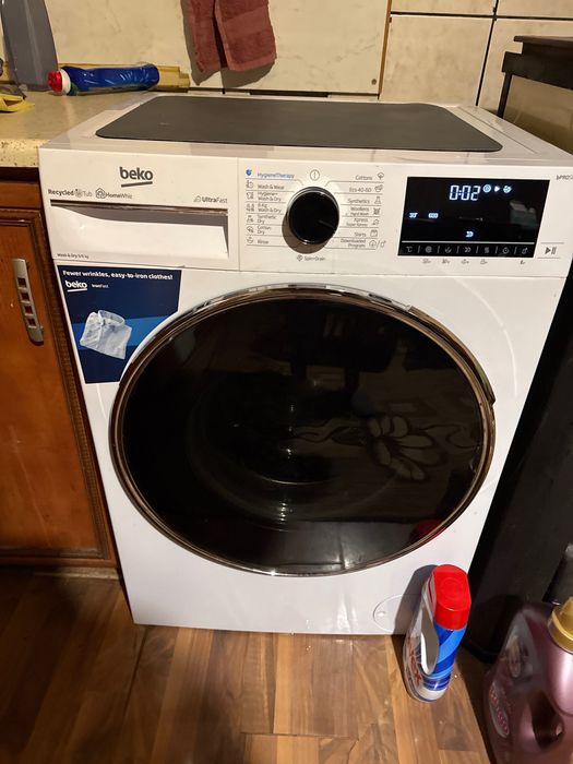 Комбинирана пералния и сушилния беко с гаранция