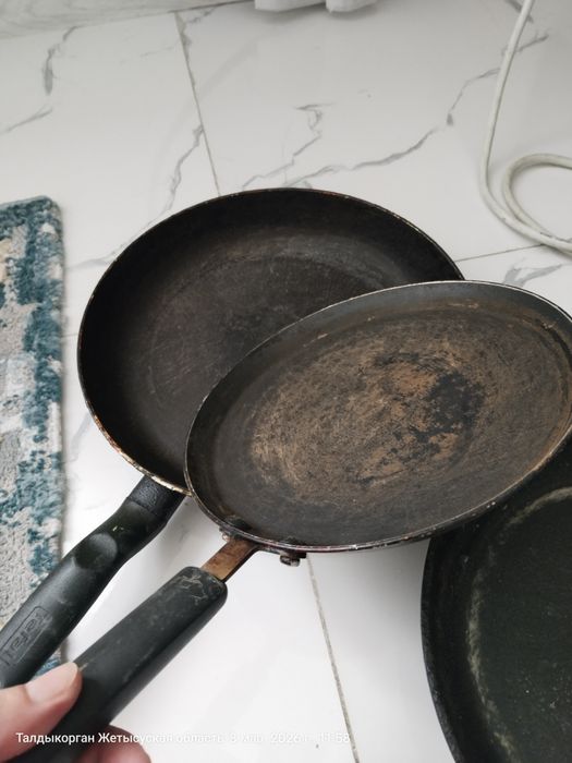 Сковродки 3 штуки
