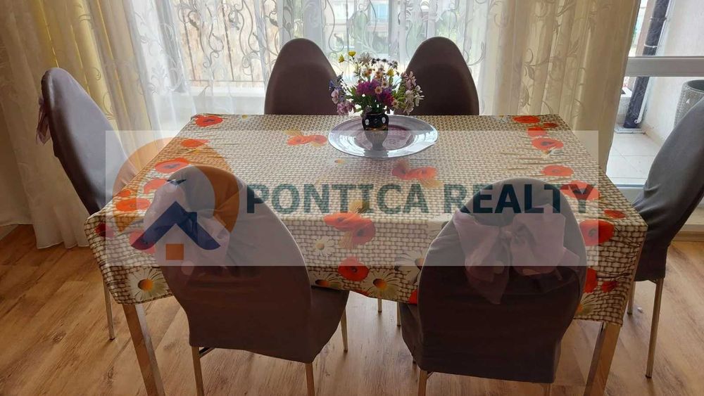 Тристаен апартамент в красив комплекс с ниска такса в Равда