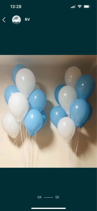 Балони с хелий за гр.Пловдив 1.6€