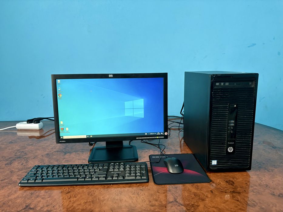 Компьютер Hp на core i5-6500 комплект, готовый для работы и учебы