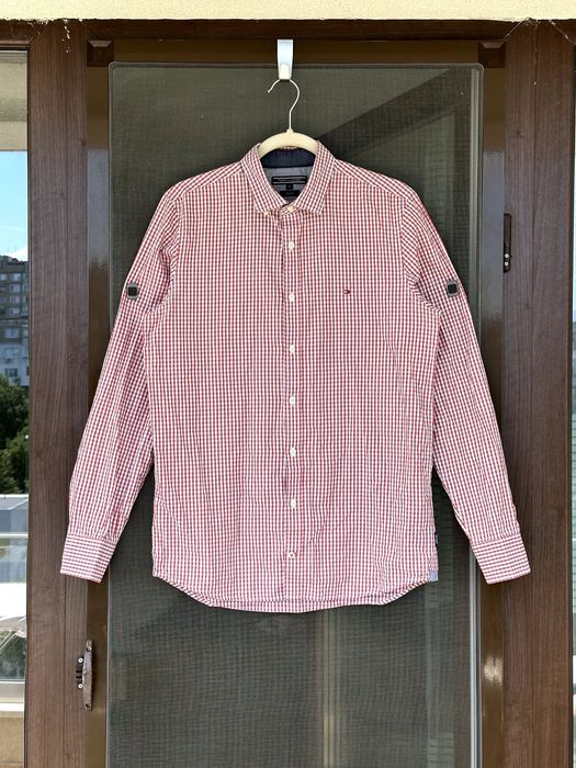 Мъжка риза Tommy Hilfiger (Slim Fit) - размер М, Отлично състояние