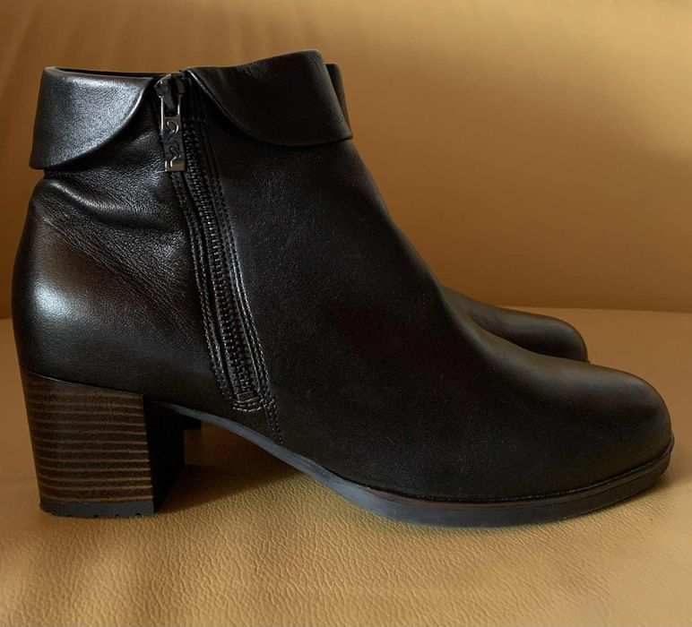 Женские полусапожки «ARA» 42-размера / Румыния / верх: НАТУРАЛЬНАЯ КОЖ