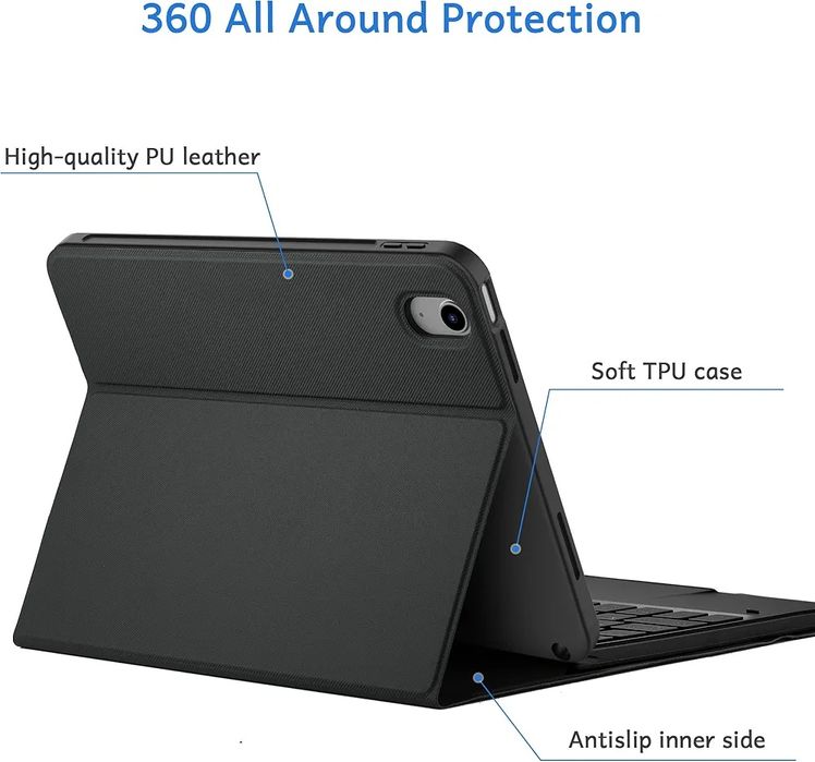 Husa + tastatura pentru iPad generatia 10 10.9"