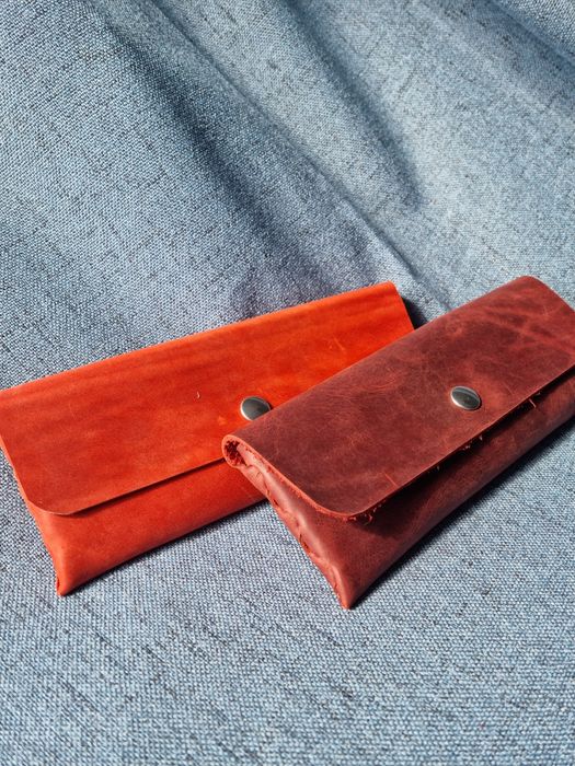 Penar / etui handmade din piele naturală