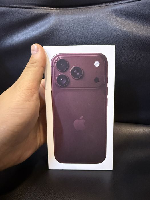 Iphone 18 Pro, burgundy, 512 gb, esim (новый с оодовой гарантией)