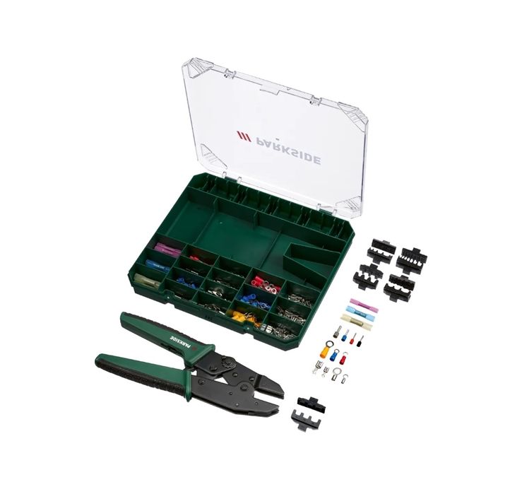 *ЧИСТО НОВ*PARKSIDE Комплект кримпващи клещи 5-в-1