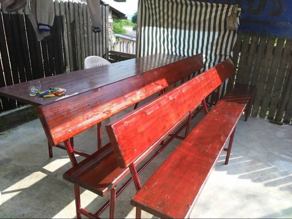 Set mobilier de grădină.