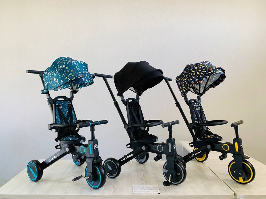 Складной трёхколёсный велосипед Luxmom 368.