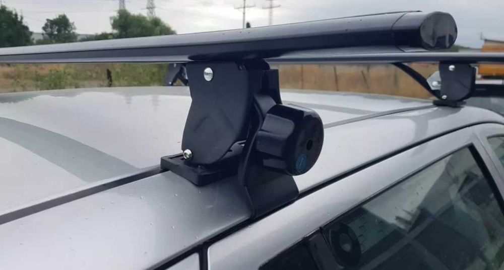 Универсални напречни греди за коли без рейки - 130см, с ключ. Багажник