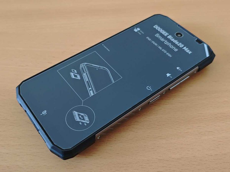 Нов Doogee Blade 20 Max, 1024гб, 12гб, удароустойчив, 11800mah