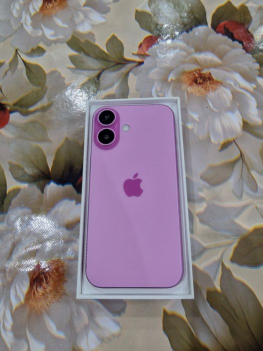 Vand sau schimb iphone 16 fullbox ca nou liber de retea  sanatatea baterie e  100 la % Preț fix fix