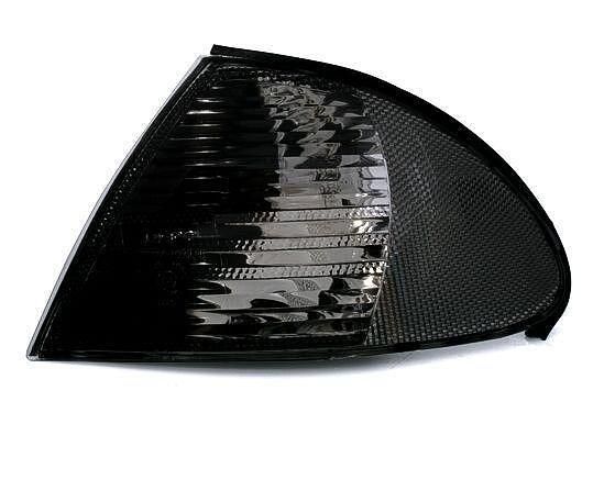 Кристални мигачи до фара BMW E46 комби (98-01) - черни