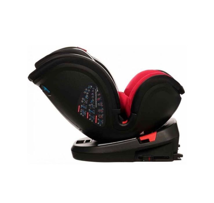 Детско столче за кола Zizito - Amadeo, с IsoFix, 0-36 kg, червенo