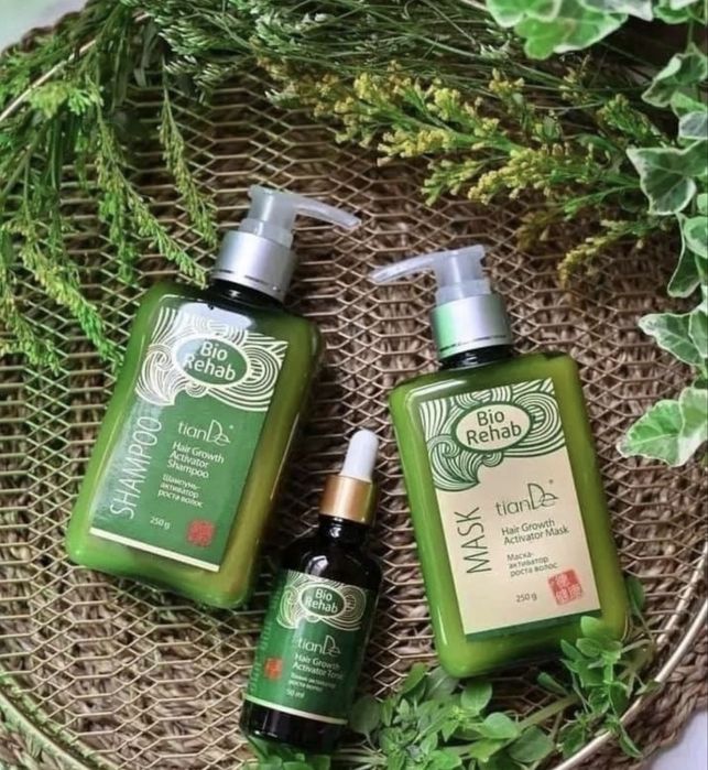 Комплект Bio Rehab за косопад и бърз разтеж на косата