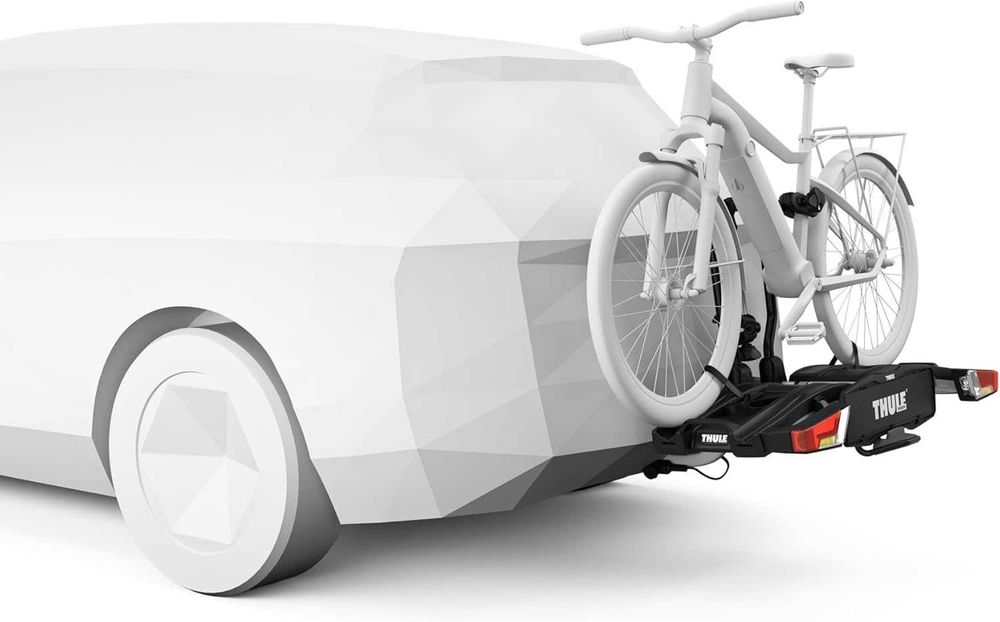 Нов Багажник за Колело за Теглич Велобагажник THULE 933 100 EasyFold XT 2, 13 Пина, 5 години Гаранция, за 2 Велосипеда