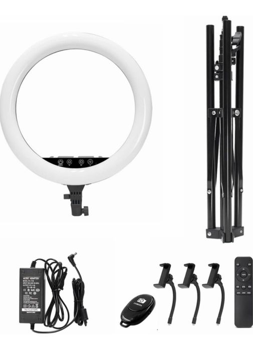 LED лампа 18 инчова със статив със сензор и дистанционно управеление