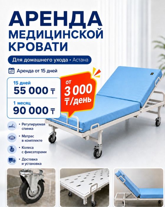 Аренда медицинской кровати