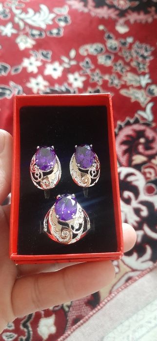 Серебро комплект пробо 925