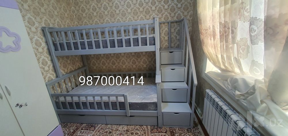 Двухярсная кровать аксия