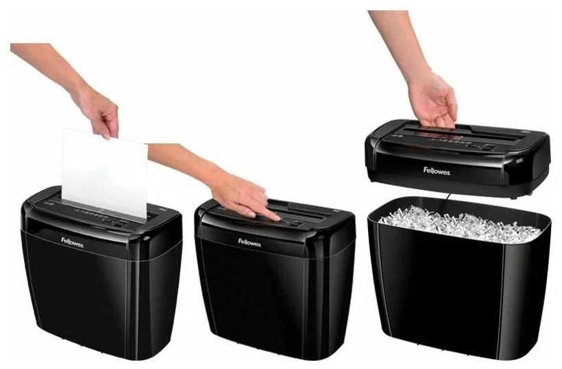Уничтожитель бумаг Fellowes Шредер Powershred® 36C FS-47003 3кг 12л