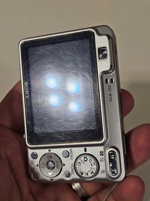 Y2K Aparat foto digital compact Sony W110 7.2MP 4x Zoom