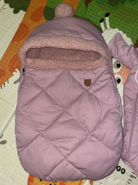 Зимний конверт с комбинезоном