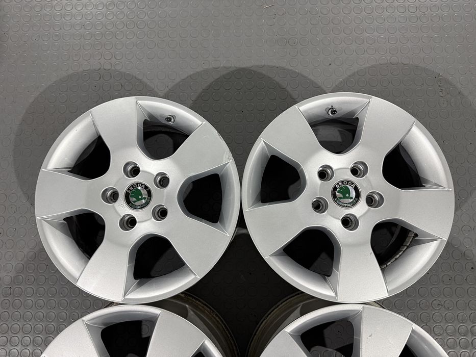 4бр. ОТЛИЧНИ ОРИГИНАЛНИ 15” Джанти 5х112 за-SKODA/AUDI/VW/SEAT/VAG- 6.5Jx15H2, ET50