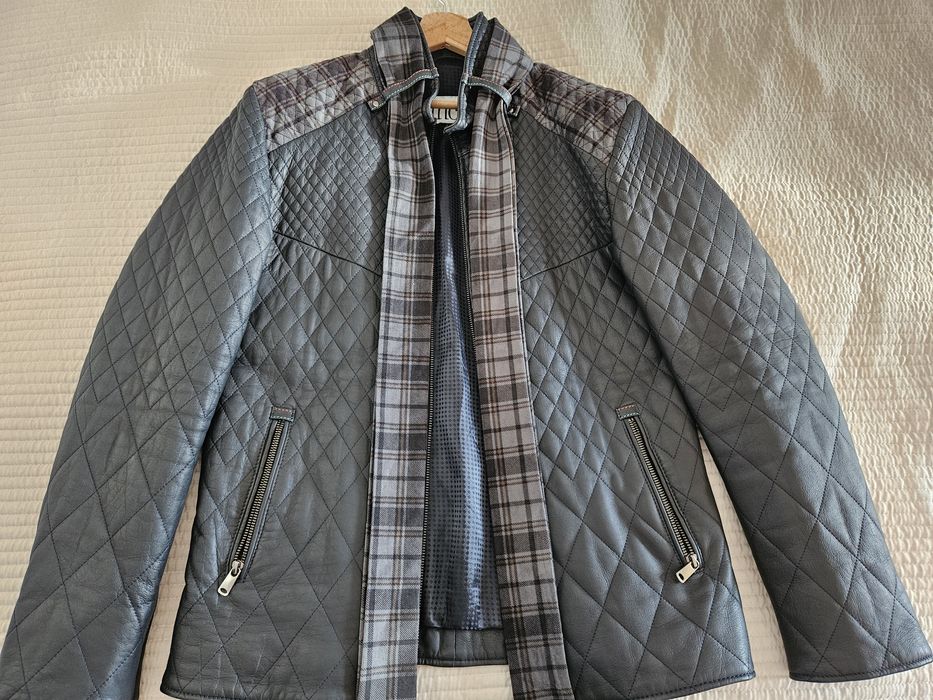 Мъжко Кожено Яке - размер L - естествена кожа