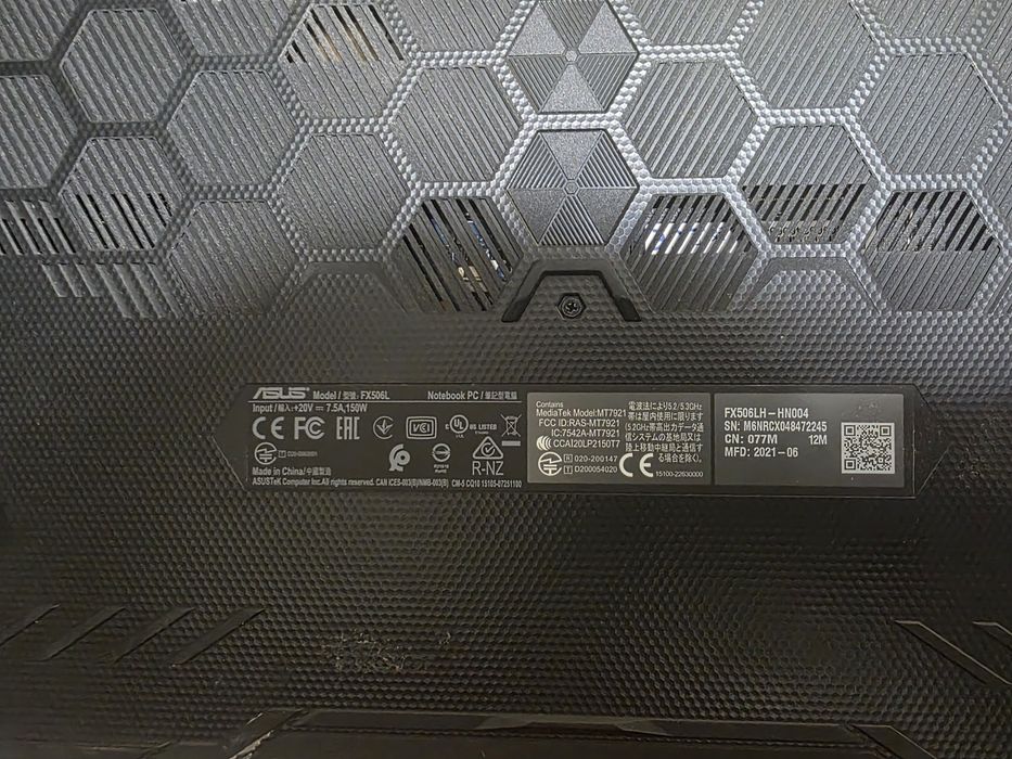 Asus Tuf Gaming F15
