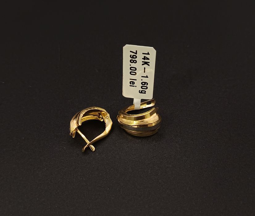 Cercei damă Aur 14k/585   1,60gr