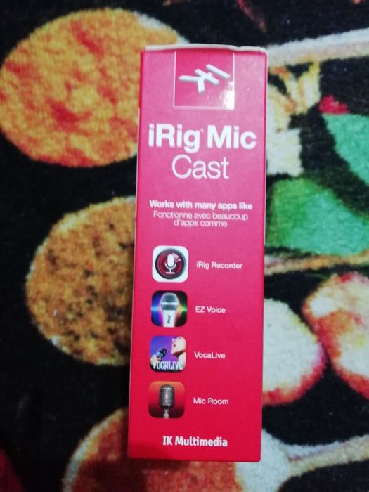 Irig mic caste microphone voix