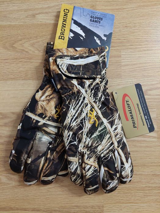 Mănuși BROWNING Camo DIRTY BIRD Max.4 Mărime L