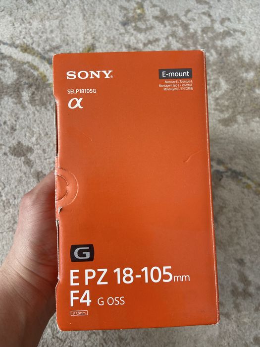 Sony 18-105mm F4 G OSS  E- mount