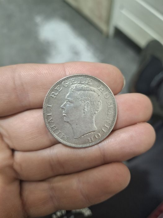 Moneda argint 500 lei 1944