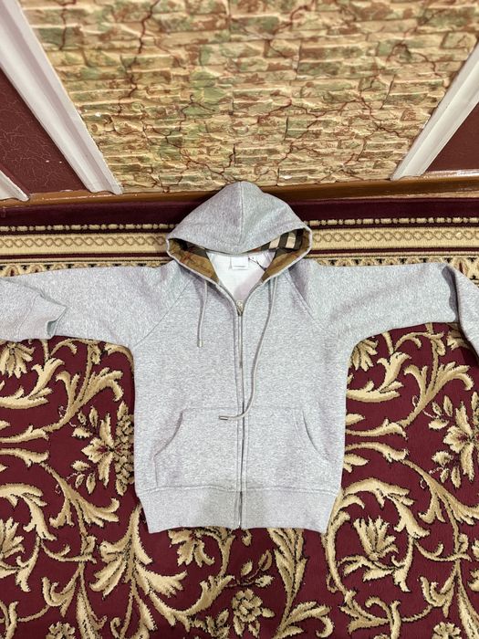 Burberry zip hoodie